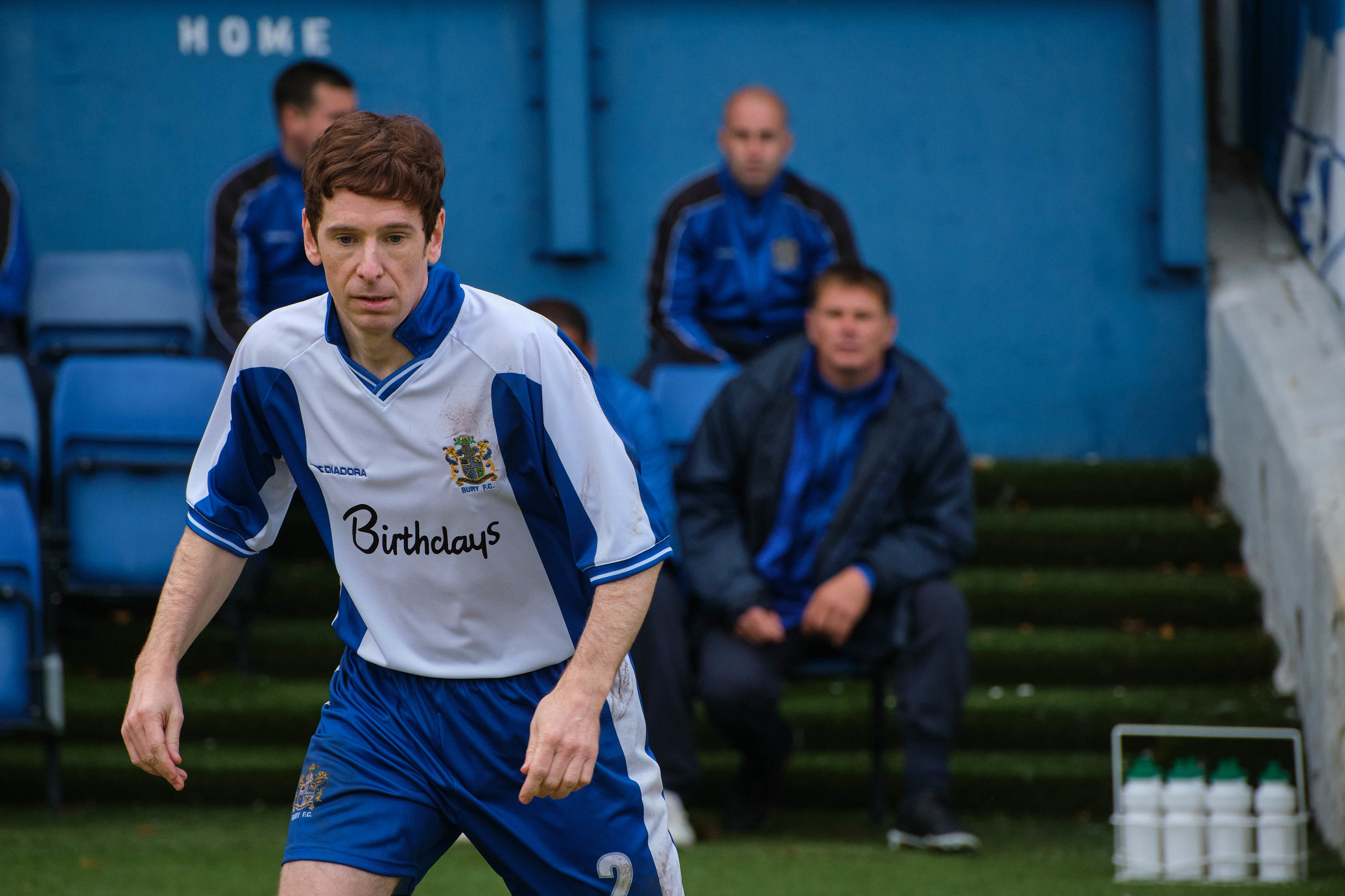 TV tonight – Gerard Kearns as footballer Andy Woodward.