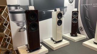 Fyne Audio F702SP and F703SP speakers on demo
