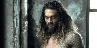 Jason Momoa as Aquaman in Justice League