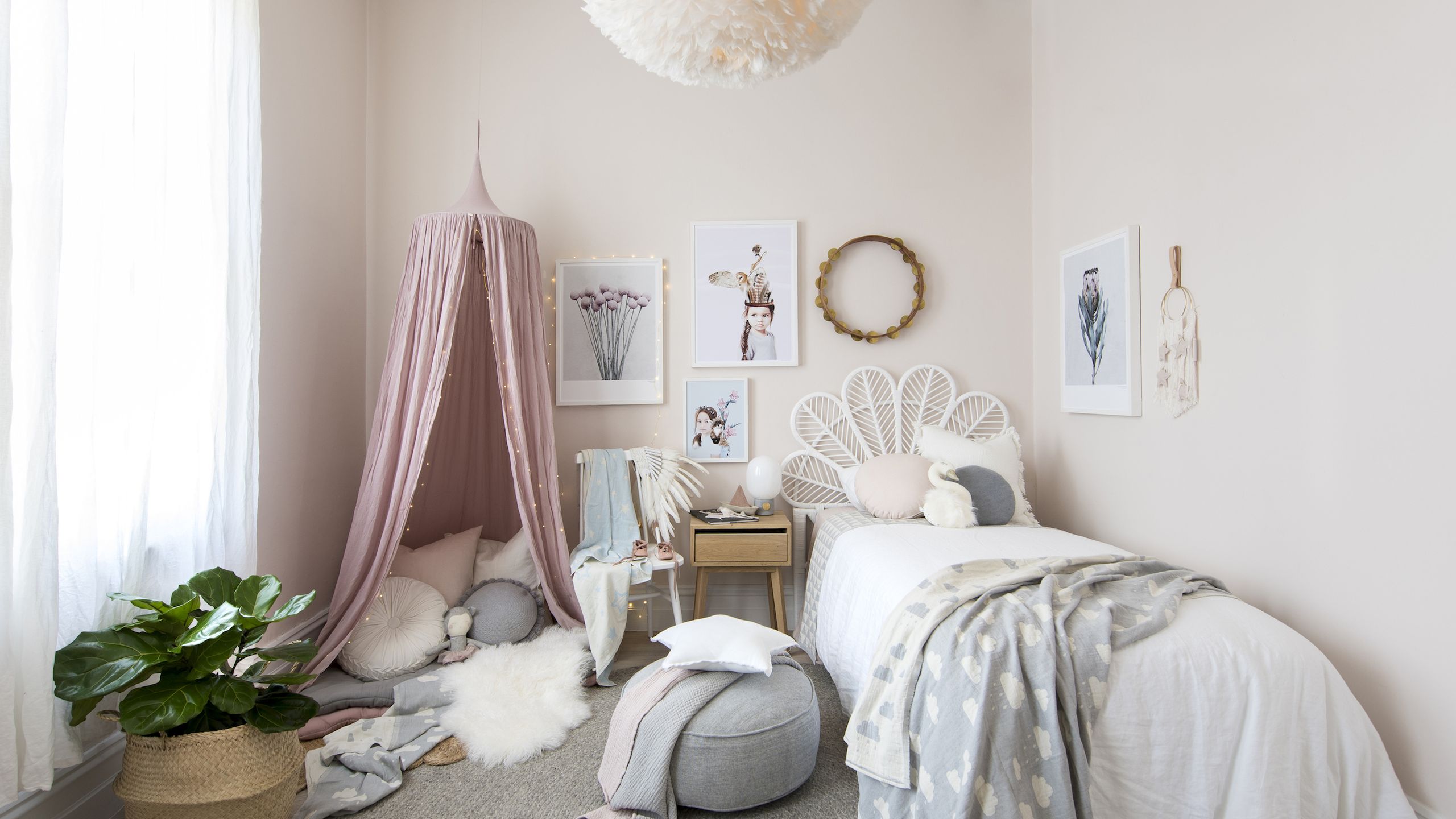 Juliet's Girls Bedroom Design — Nicki Pasqualone, image size:2560x1440