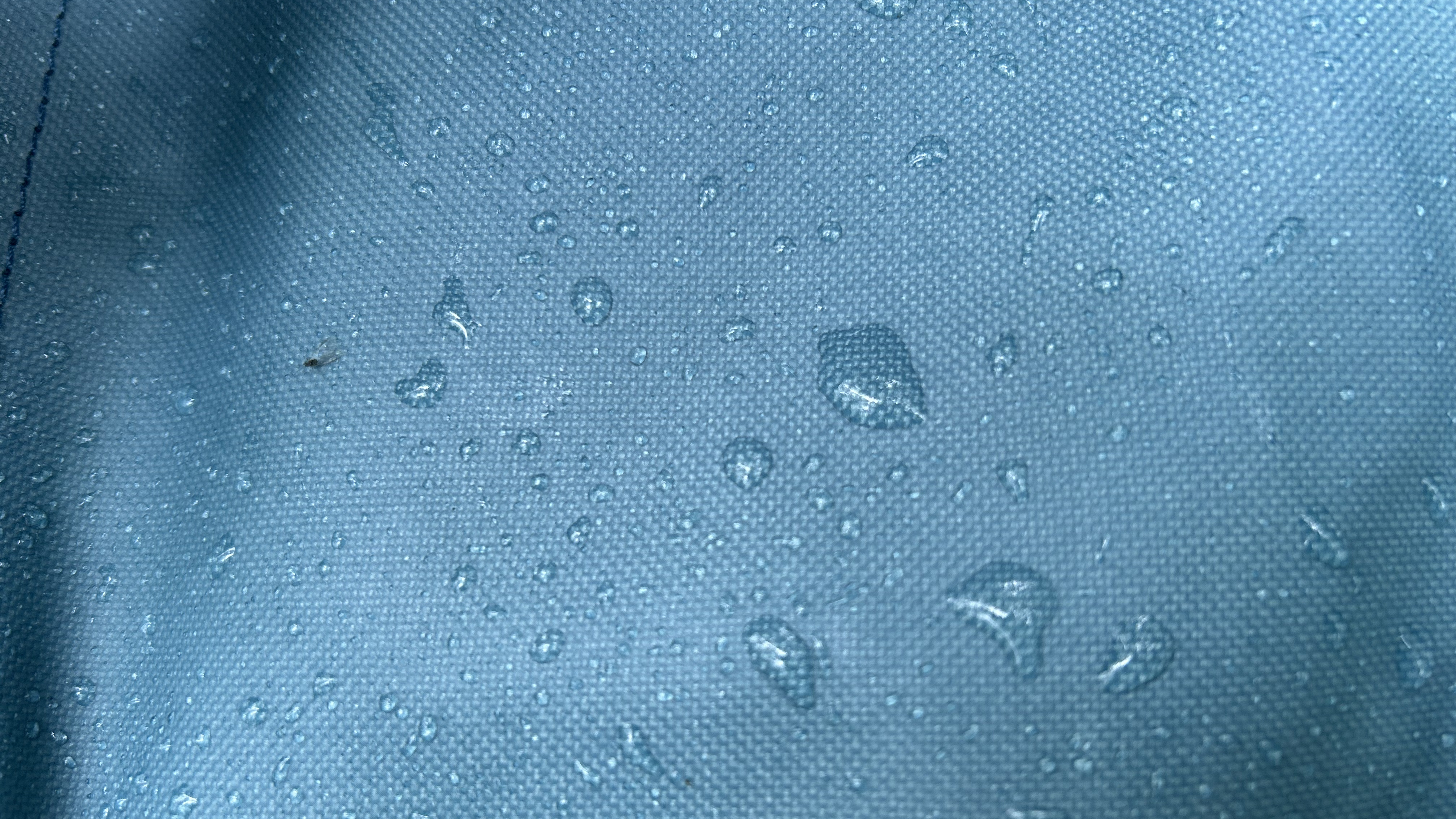 Water beading on the Allpa Getaway