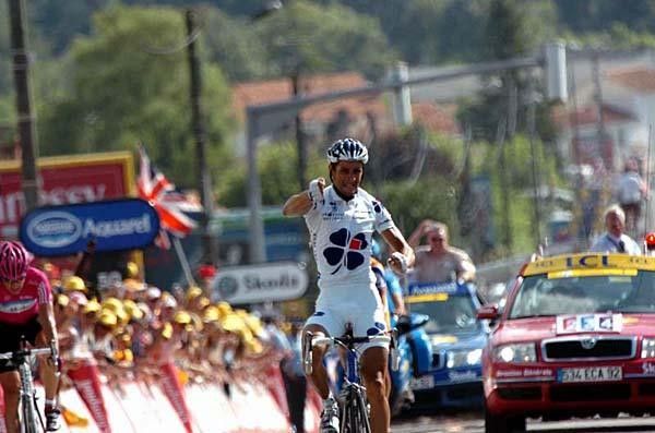 He showed tremendous will and won the most aggressive rider award.