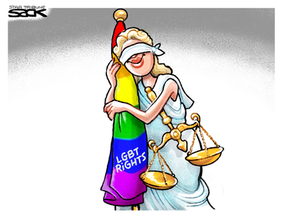 Editorial Cartoon U.S. LGBTQ supreme court ruling