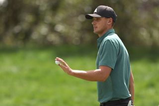 Ludvig Aberg at the BMW Championship on the final day