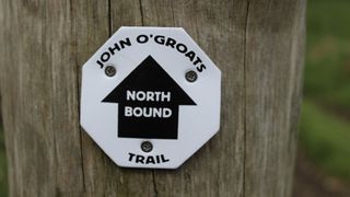 John o'Groats Trail marker
