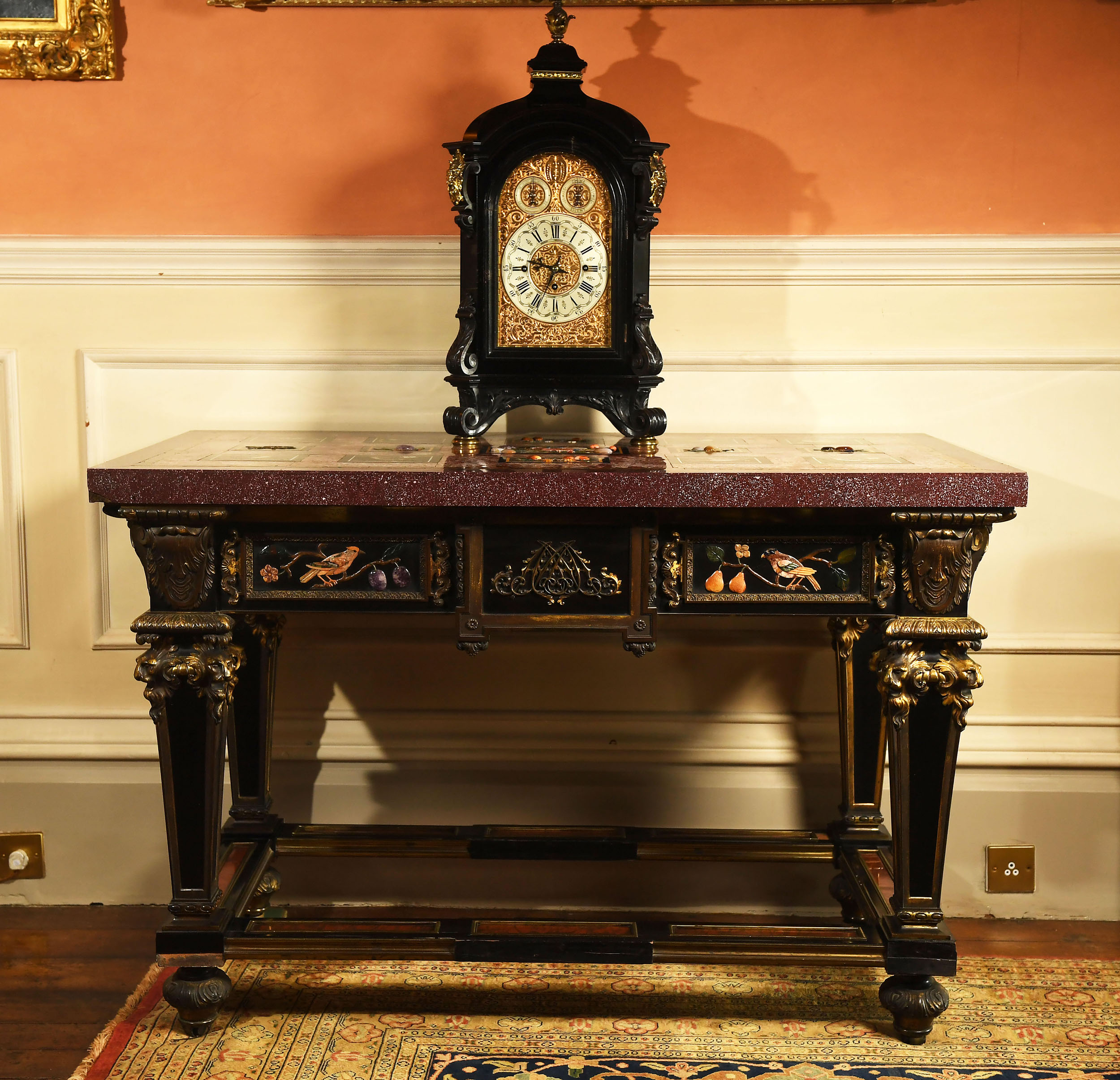 Highclere's pietra dura table