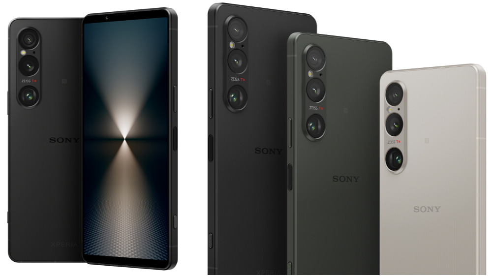 Sony Xperia 1 VI smartphone on a white background