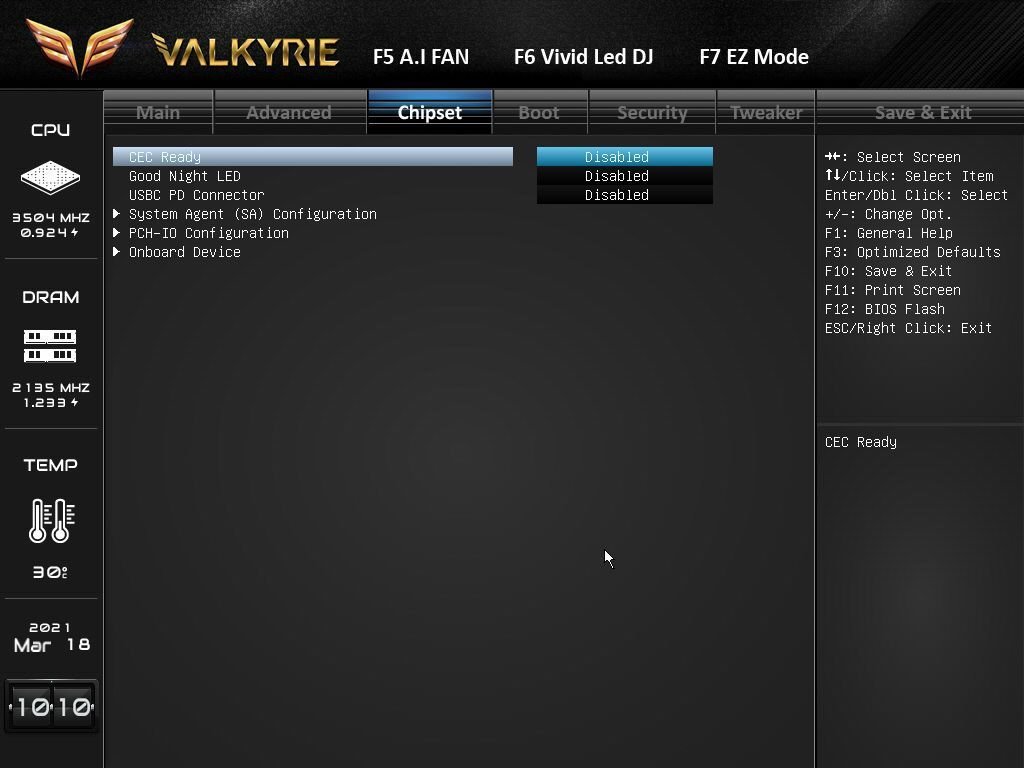 Biostar Z590 Valkyrie BIOS