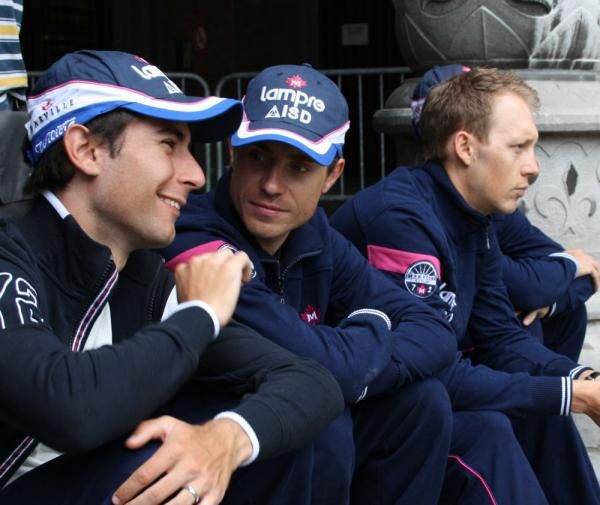Diego Ulissi and Damiano Cunego