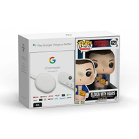 Chromecast with Google TV 4K with Funko POP! TV Stranger Things Eleven with Eggos: was $68.86 now $29 @ Walmart