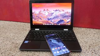 Chromebook Phone Hero