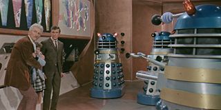 Peter Cushing in Dr Who & the Daleks