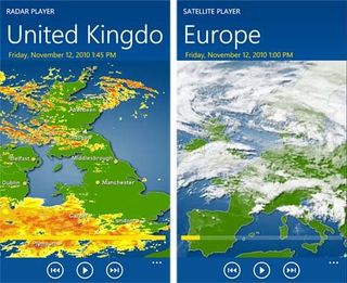WeatherPro Radar and Satellite Pages