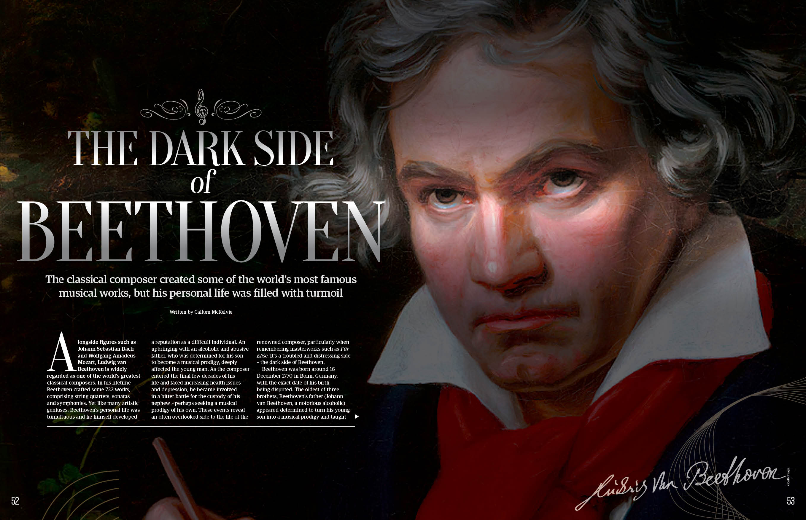 El lado oscuro de Beethoven, Todo sobre la historia 117