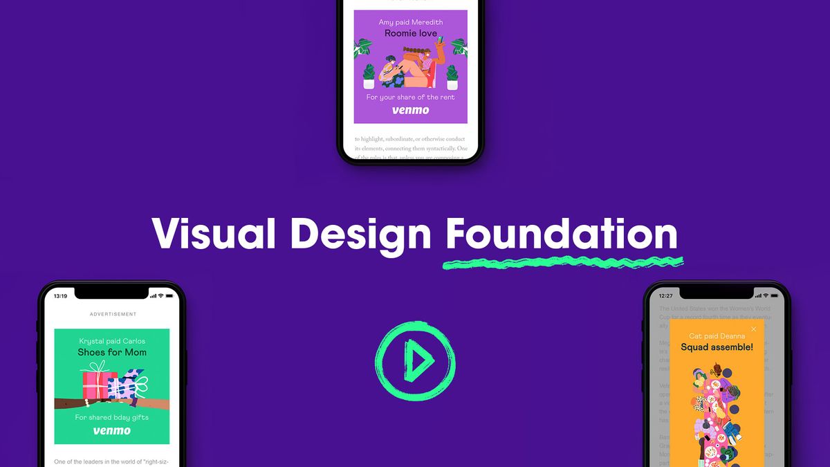 Created Visual Design Course