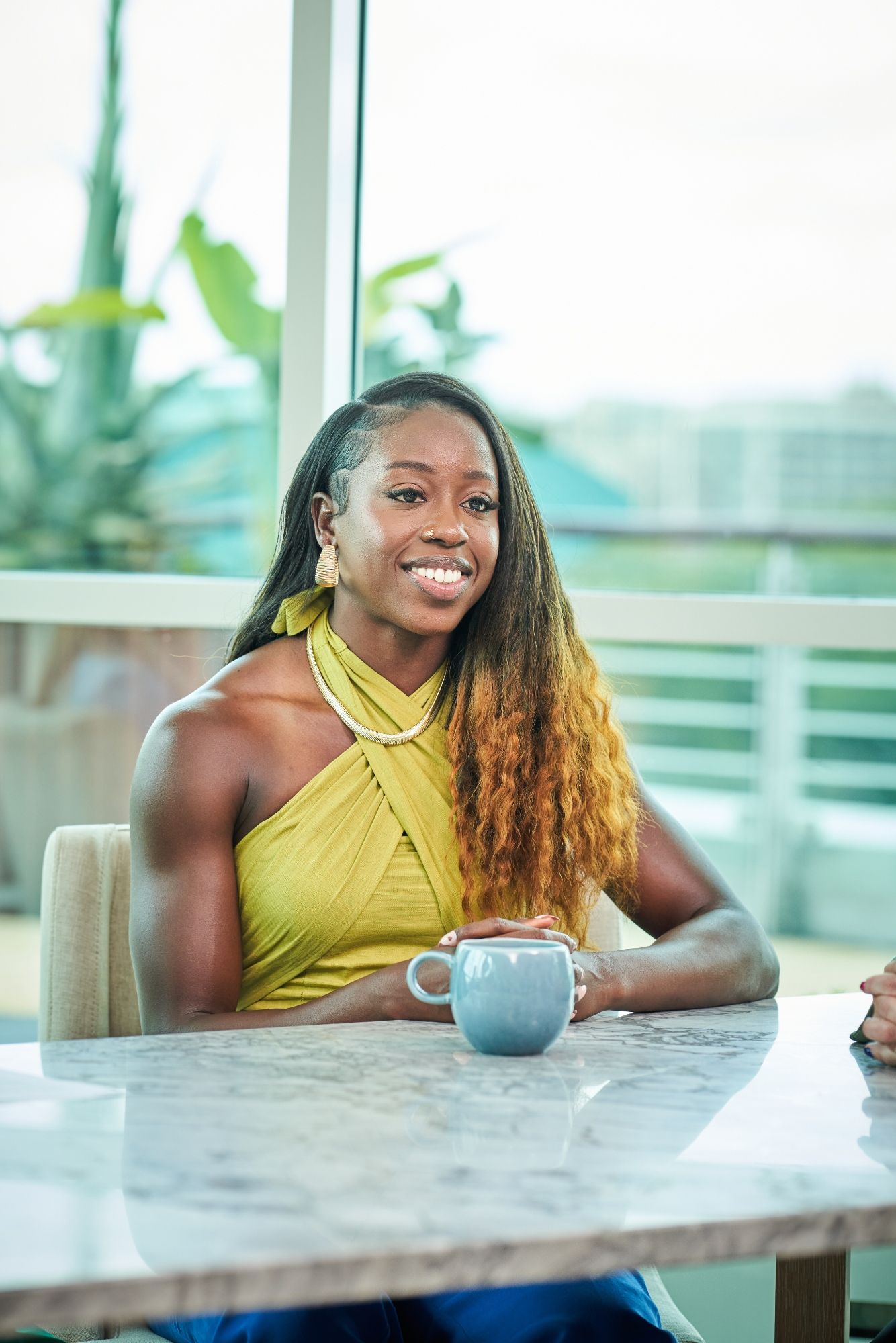 Desiree Henry talked nutrition