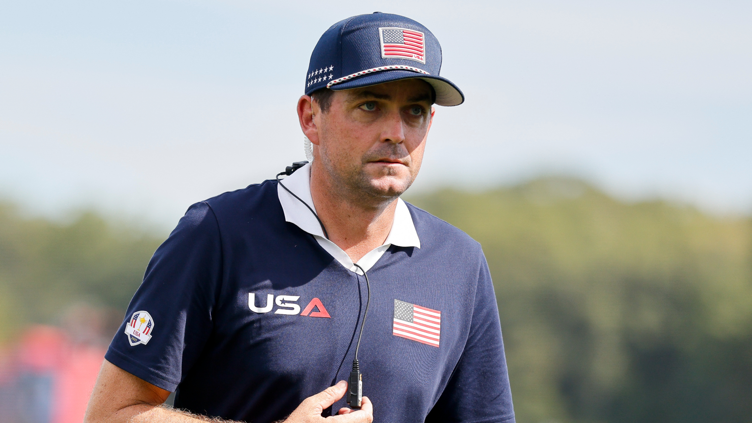 Keegan Bradley at the Ryder Cup 