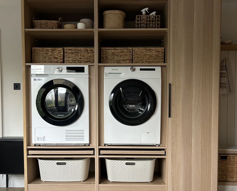 This Hack Using IKEA Pax Transforms a Utility Room | Livingetc