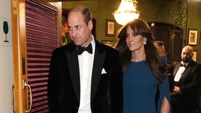Prince William, Prince of Wales and Catherine, Princess of Wales attend the Royal Variety Performance at the Royal Albert Hall on November 30, 2023 in London, England. 