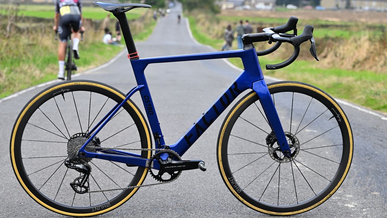 Adam Pinder&#039;s Factor Ostro hill climb bike