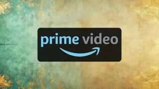 Prime Video logo on yellow blue background