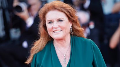 Sarah Ferguson lors du festival de Venise le 7 septembre 2022. 