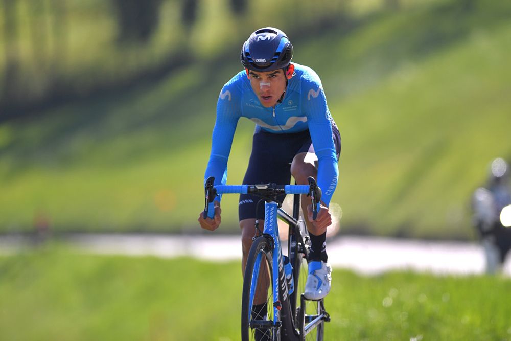 Andrey Amador Bikkazakova of Costa Rica and Movistar Team