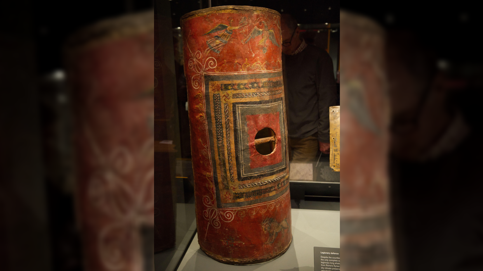 Roman scutum: An 1,800-year-old shield dropped by a Roman soldier who ...