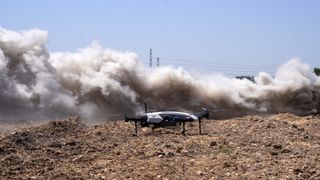APUS 25 vertical takeoff and landing drone