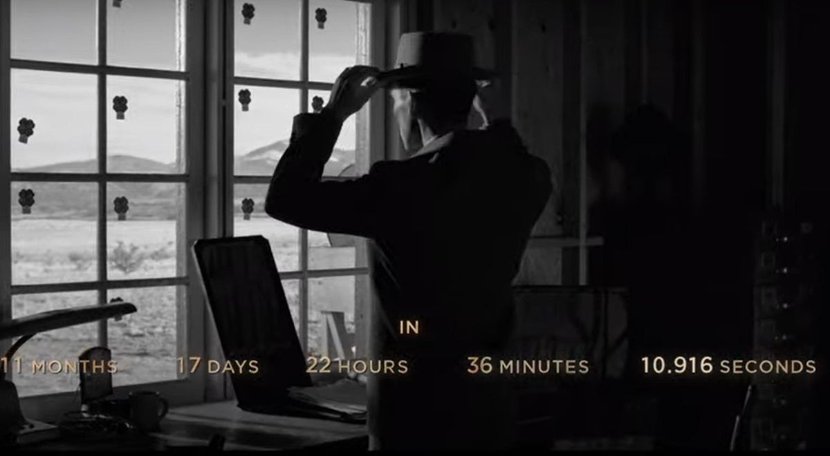 Oppenheimer teaser countdown