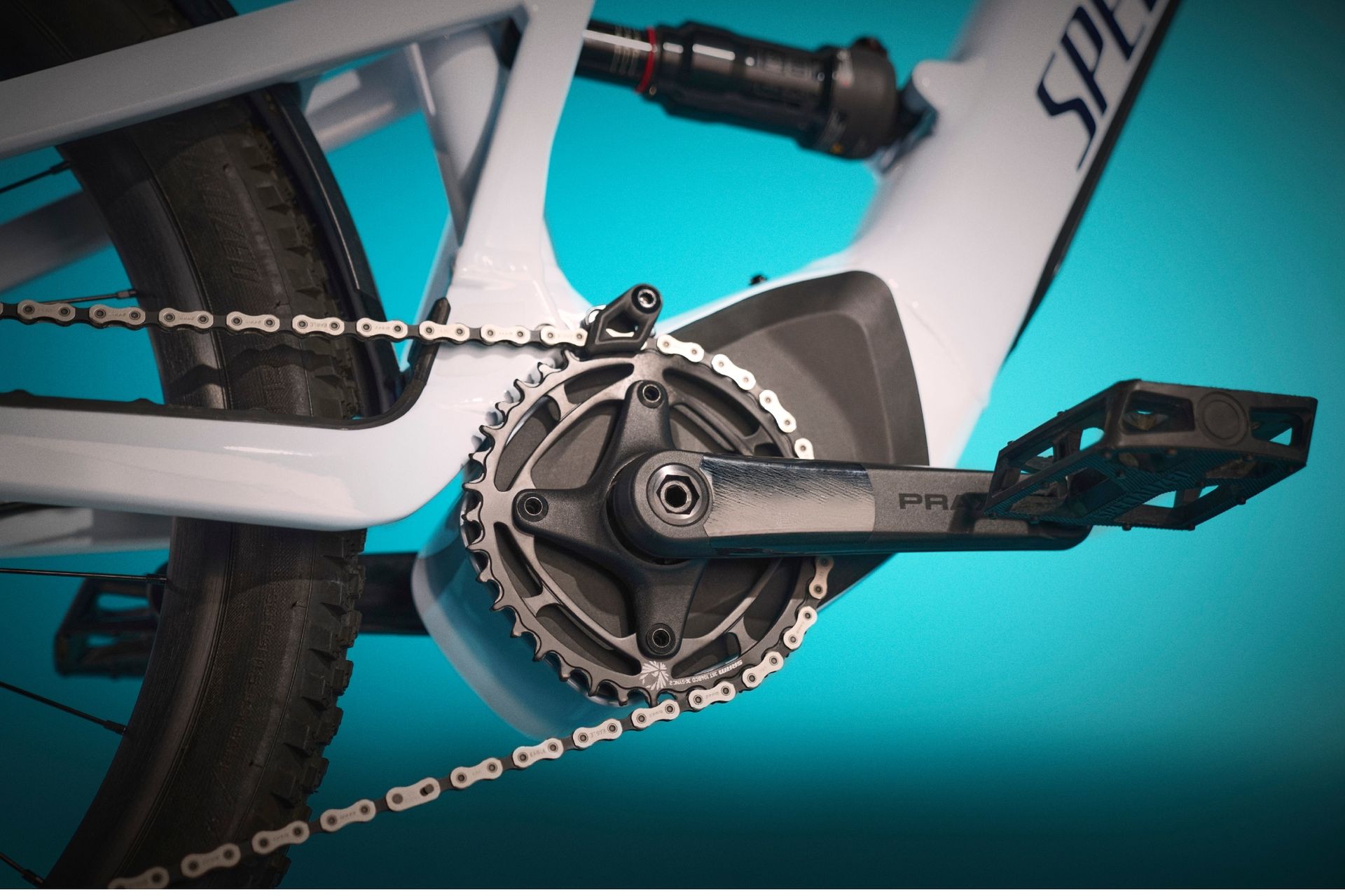 The Specialized Tero X motor on the 6.0 model