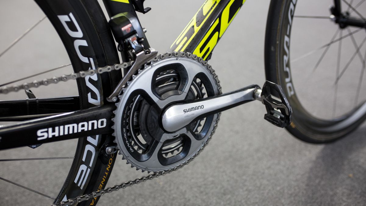 Orica-Scott are equipped with SRM powermeters