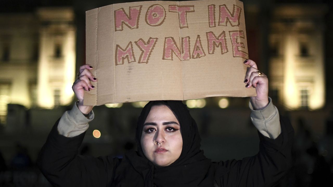 Westminster vigil