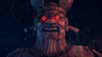 Nioh 3 stone demon with red eyes