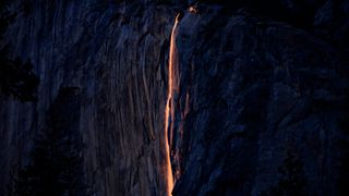Yosemite firefall