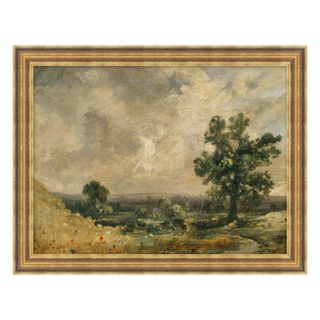 Rolling Cloudy Day Framed Print