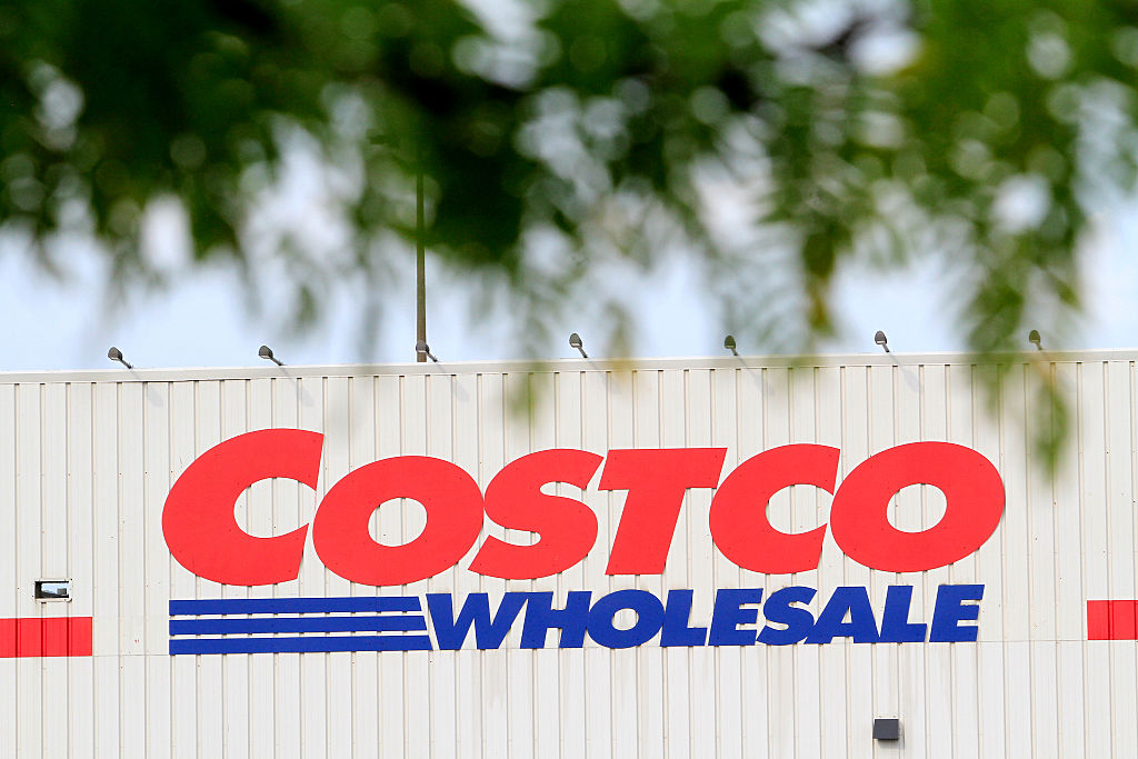 Costco Wholesale Sign