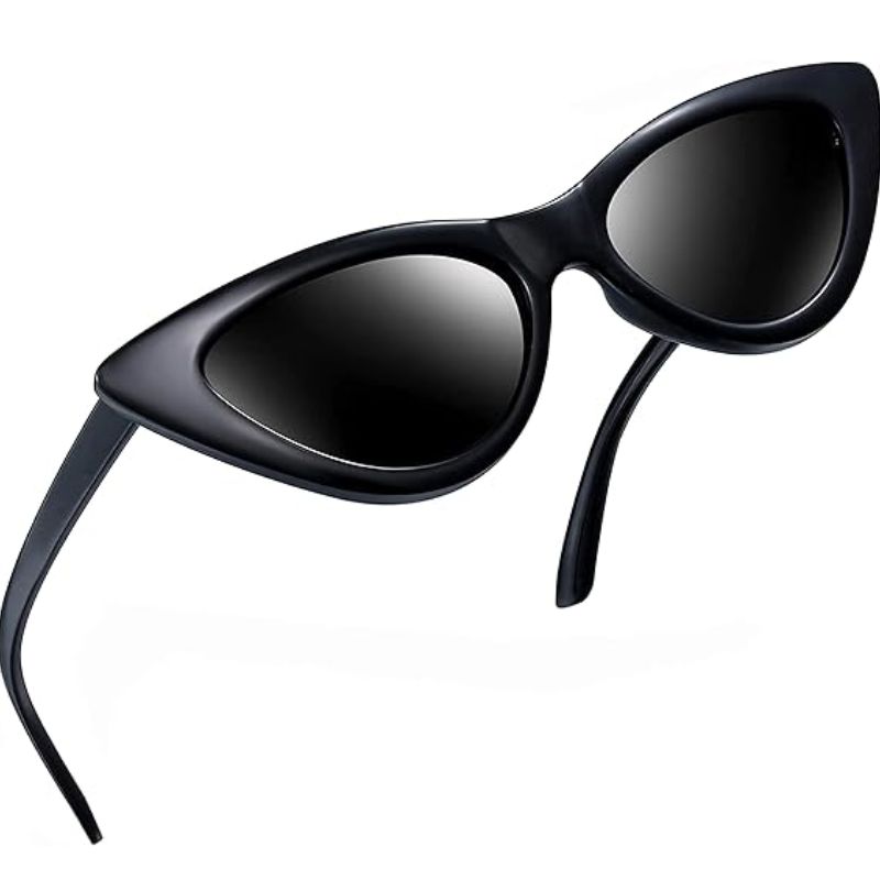 black cat eye sunglasses