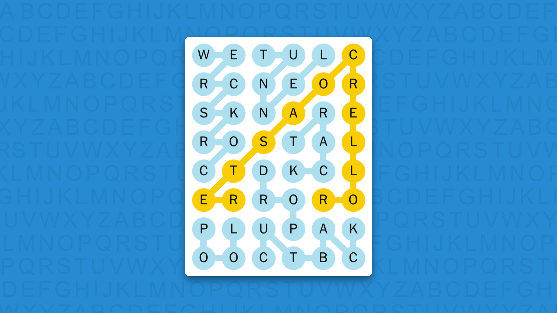NYT Strands answers for game 888 on a blue background