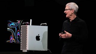 Tim Cook unveils Mac Pro in 2019