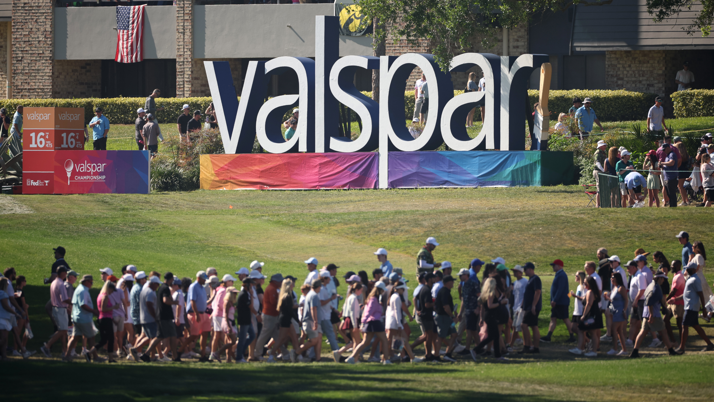 The 16th at the Valspar Championship    