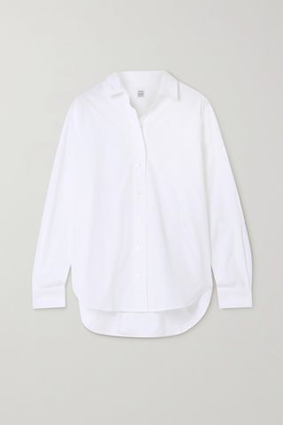 + Net Sustain Signature Organic Cotton-Poplin Shirt