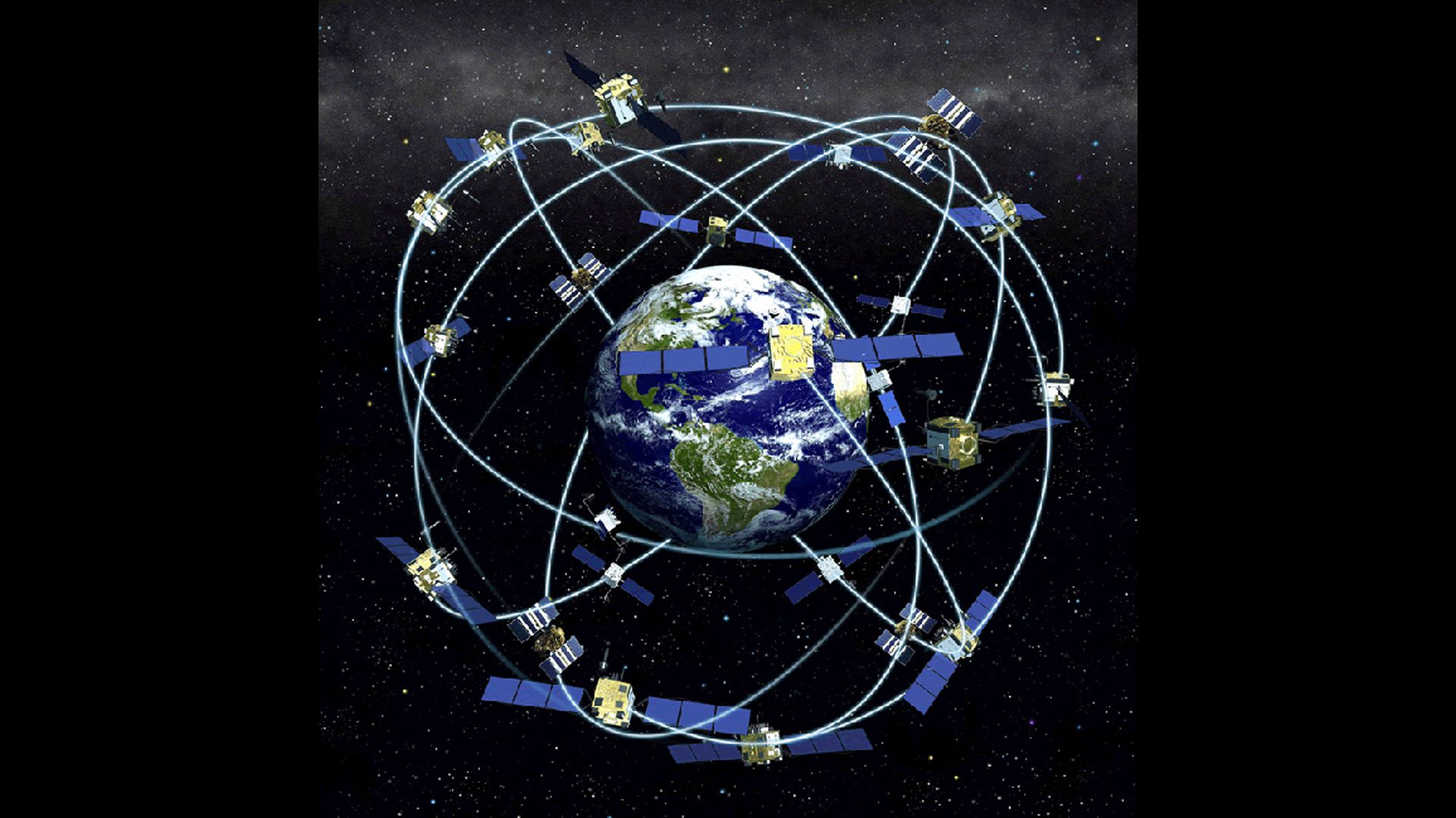 Много спутников. Орбитальная группировка космических аппаратов. Современные спутники земли. Спутник на орбите. Орбитальные спутники земли.