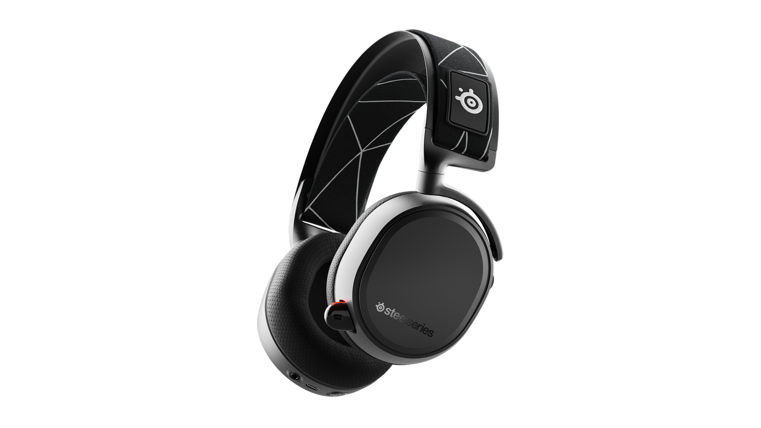 SteelSeries Arctis 9 Wireless at an angle on a white background