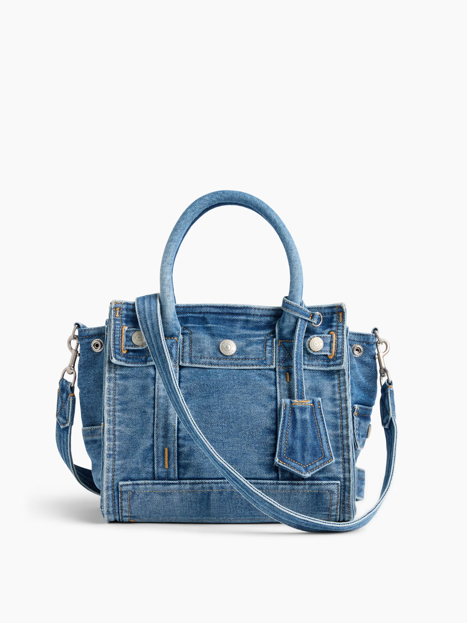Gap, Small Denim Five Pocket Tote