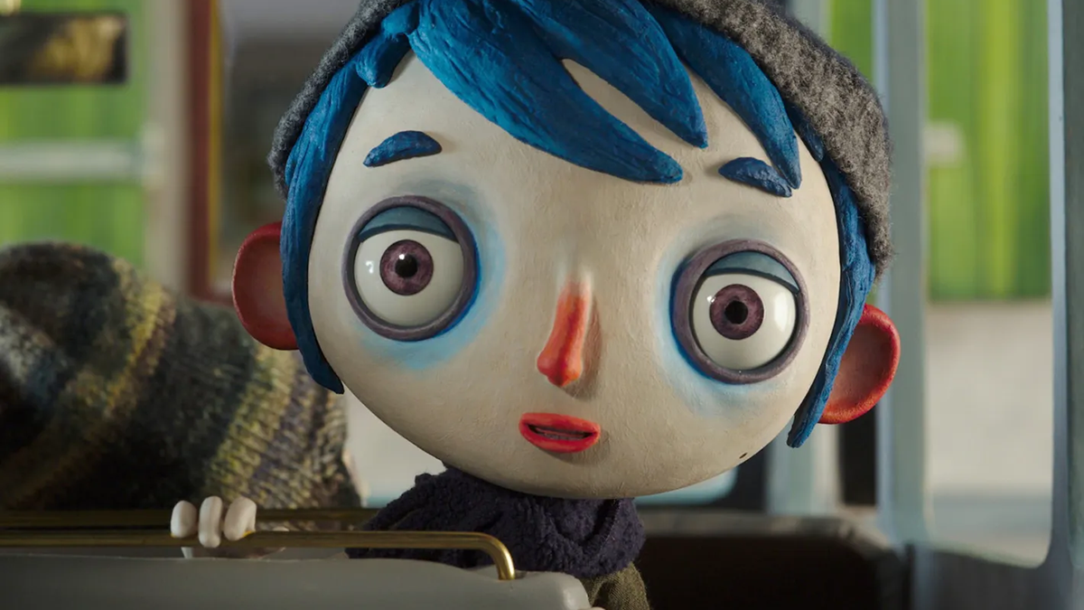 A still from the animated film My Life as a Zucchini