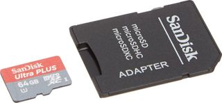 Sandisk Ultra Plus 64gb Microsd Card Render