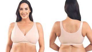 Woman wearing Royce Lingerie sleep bra