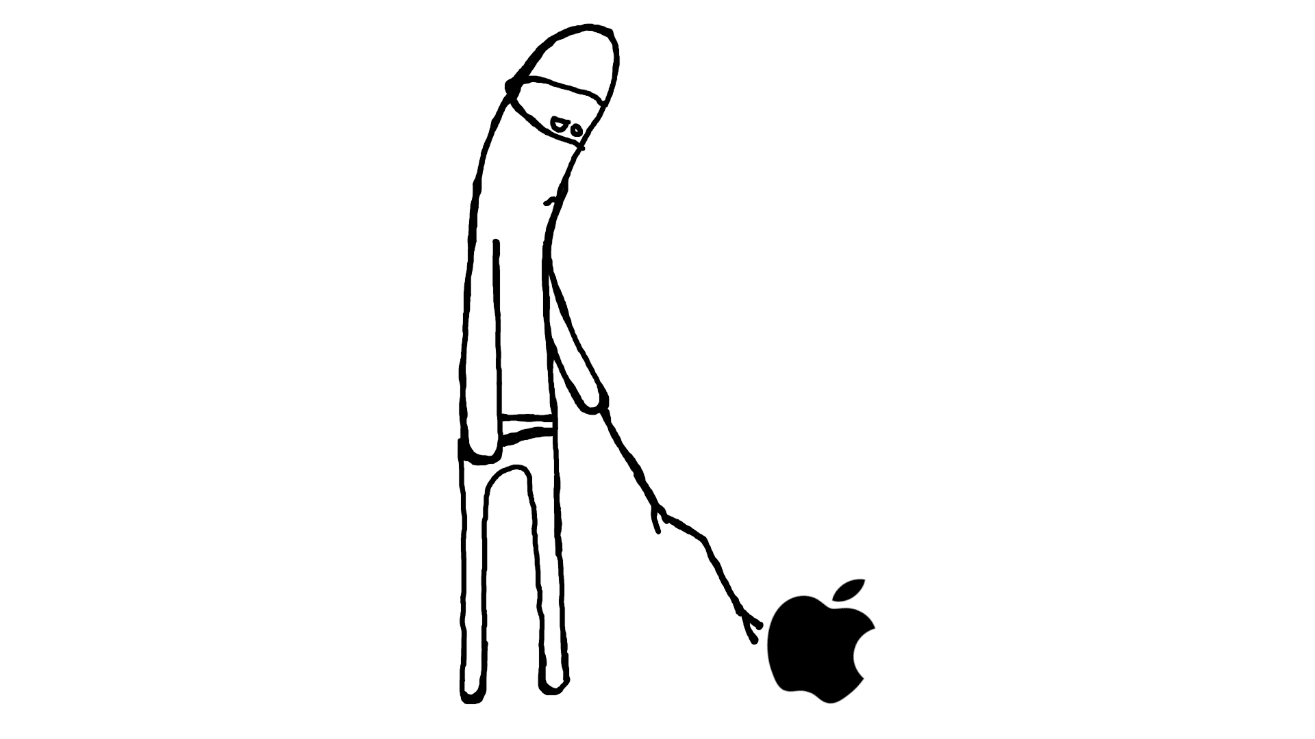 Ayo lakukan meme sesuatu dengan Logo Apple