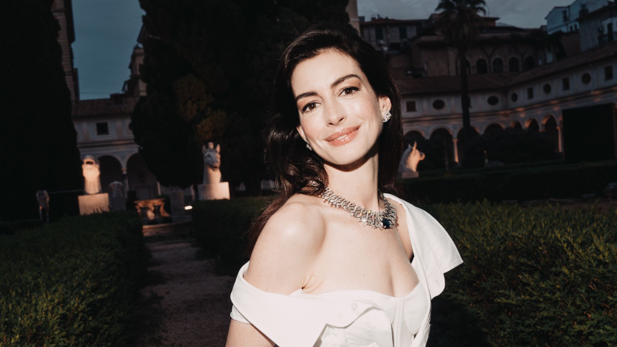 Anne Hathaway attends the Bulgari High Jewellery Event